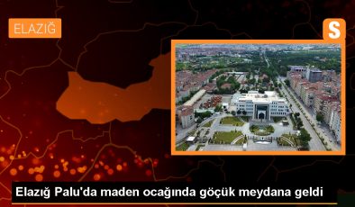 Elazığ’ın Palu ilçesinde maden ocağında göçük meydana geldi