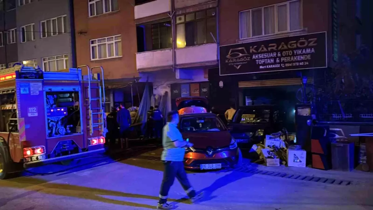 Karabük’te İş Yerinde Yangın: Maddi Hasar Oluştu