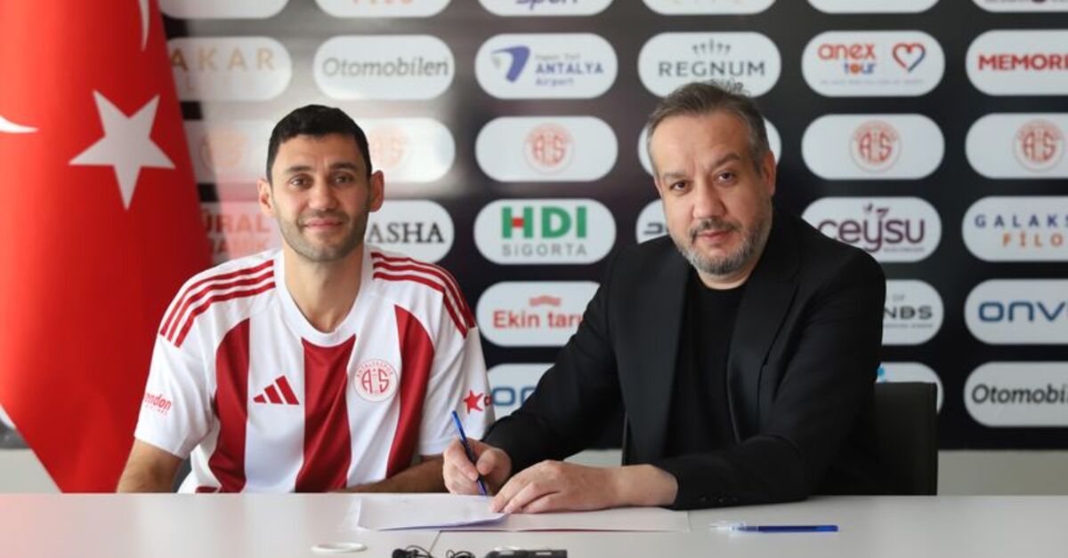 Antalyaspor’da iki imza birden