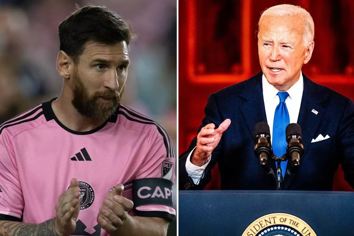 ABD Başkanı Joe Biden, Lionel Messi’ye Özgürlük Madalyası verdi