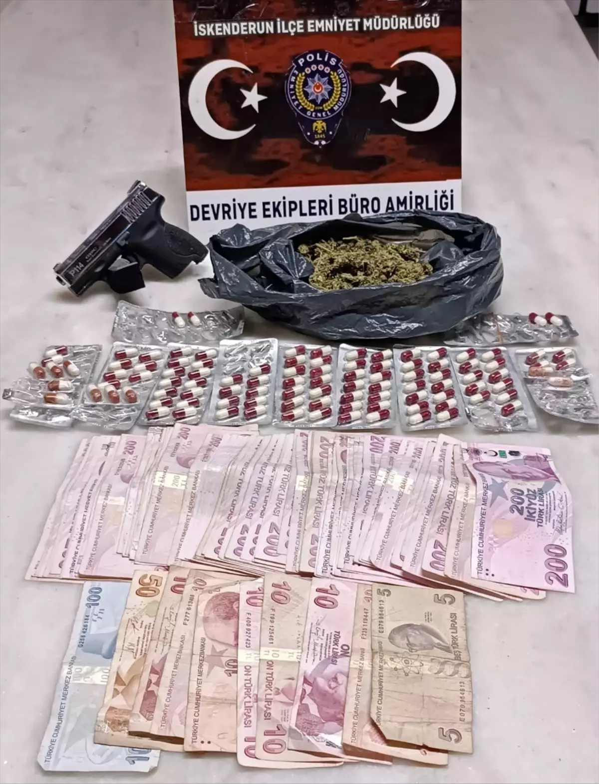İskenderun’da Uyuşturucu Operasyonu