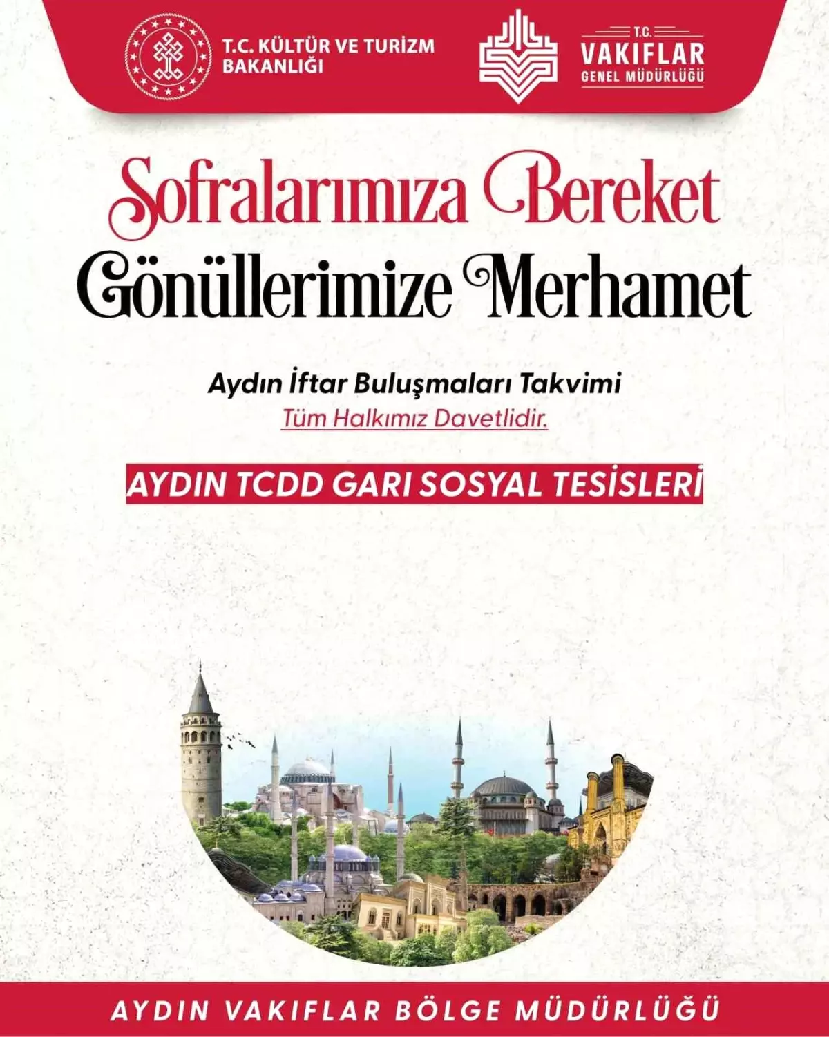 Aydın’da Ramazan İftar Sofraları