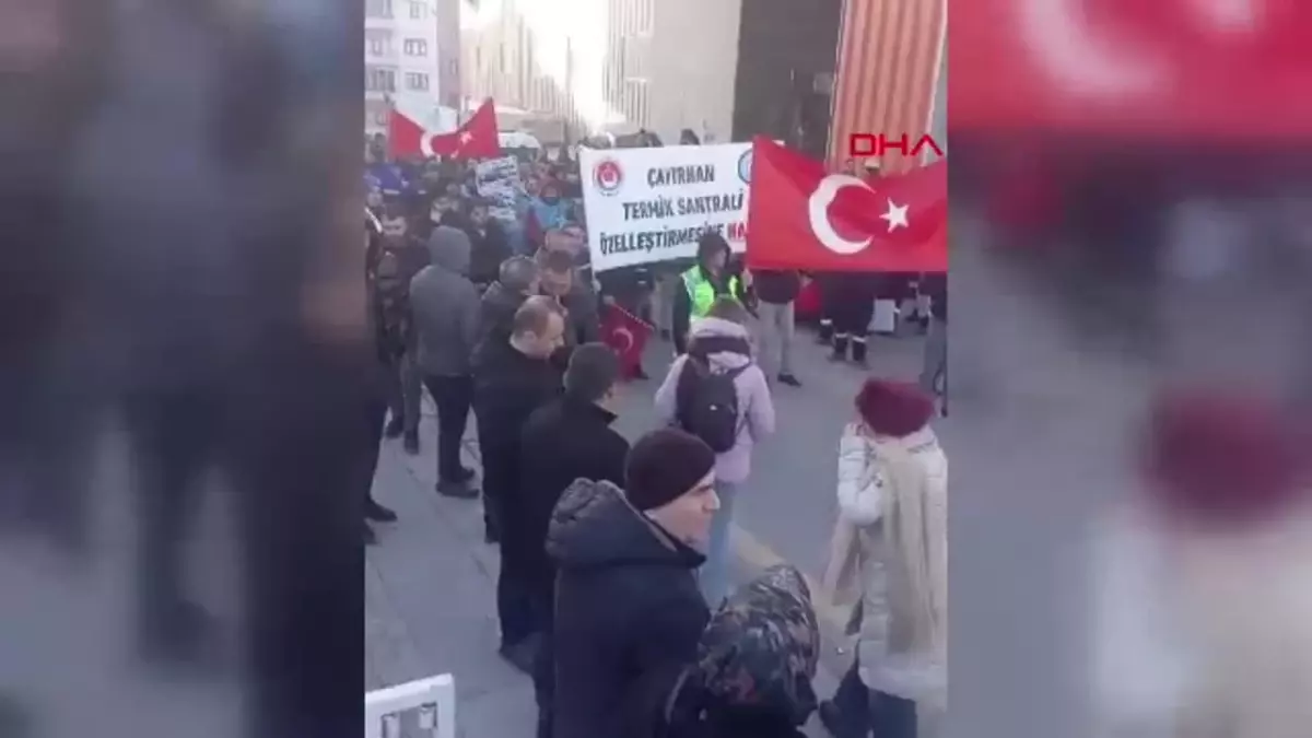 Maden İşçileri Özelleştirme Kararına Karşı Ankara’ya Yürüdü