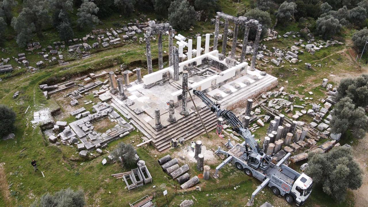 Zeus Tapınağı eski ihtişamına kavuşacak